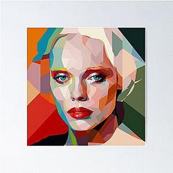 Gwendoline Christie Art Print Poster