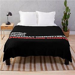 Mentally Committed to Gwendoline Christie Throw Blanket