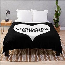 Love Gwendoline Christie Throw Blanket