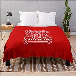 Gwendoline Christie is My Valentine Throw Blanket