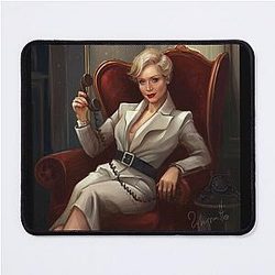 Gwendoline Christie Headmistress Weems Mouse Pad