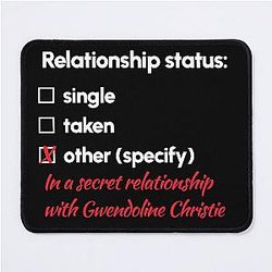 Gwendoline Christie - Mouse Pad