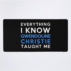 Gwendoline Christie Everything Desk Mat