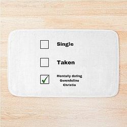 Mentally Dating Gwendoline Christie Bath Mat