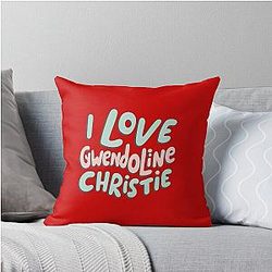 I Love Gwendoline Christie Pillow