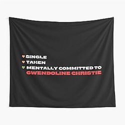 Mentally Committed to Gwendoline Christie Tapestry