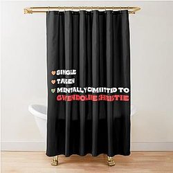 Mentally Committed To Gwendoline Christie Shower Curtain