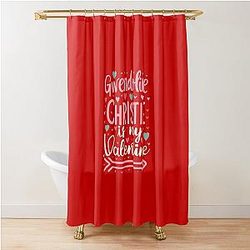 Gwendoline Christie Valentine Shower Curtain
