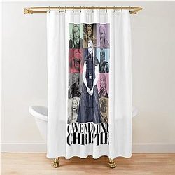 Gwendoline Christie Eras Tour Shower Curtain