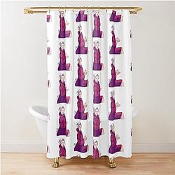Wednesday Gwendoline Christie Shower Curtain
