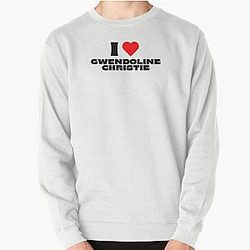 I Love Gwendoline Christie Black Sweatshirt
