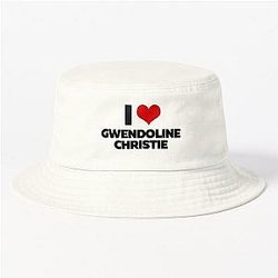I Love Gwendoline Christie Bucket Hat