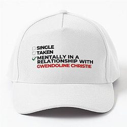 Mentally in a Relationship with Gwendoline Christie Baseball Cap