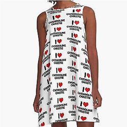 I Love Gwendoline Christie A Line Dress