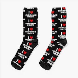 I Love Gwendoline Christie Socks