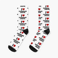 I Love Gwendoline Christie Socks