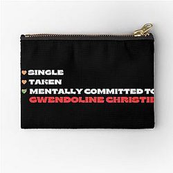 Mentally Committed To Gwendoline Zipper Pouch