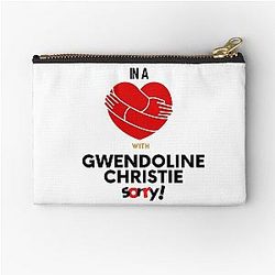 In a relationship with Gwendoline Christie Zipper Pouch