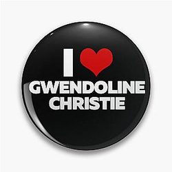 I Love Gwendoline Christie Pin
