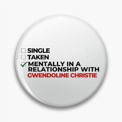 Mentally in a relationship with Gwendoline Christie
