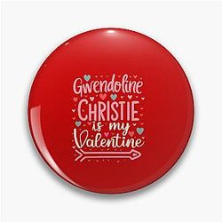 Gwendoline Christie My Valentine Pin