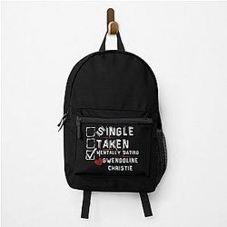 Mentally Dating Gwendoline Christie Backpack