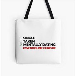 Mentally Dating Gwendoline Christie Tote Bag