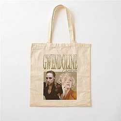 Gwendoline Christie Retro Fan Cotton Tote Bag