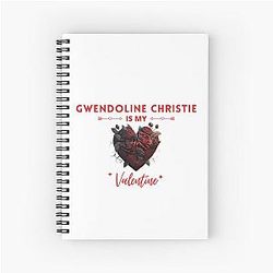 Gwendoline Christie is My Valentine Notebook