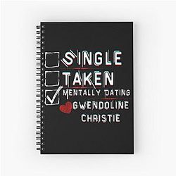 Mentally Dating Gwendoline Christie Notebook