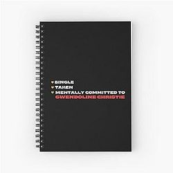 Mentally Committed to Gwendoline Christie Notebook