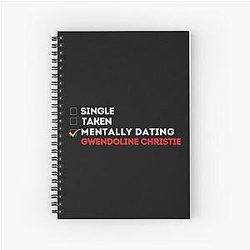 Mentally Dating Gwendoline Christie Notebook