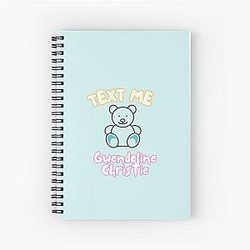 Gwendoline Christie Spiral Notebook