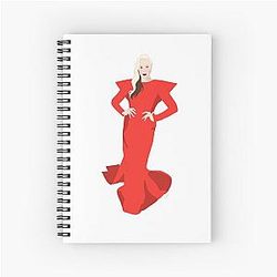 Gwendoline Christie Spiral Notebook