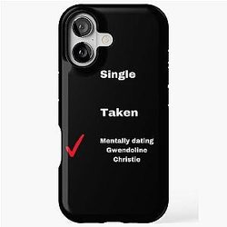 Mentally dating Gwendoline Christie iPhone Tough Case