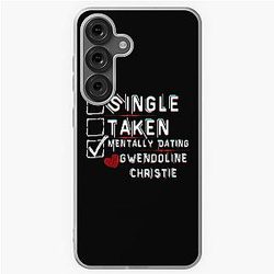 Mentally Dating Gwendoline Christie Soft Case for Samsung Galaxy