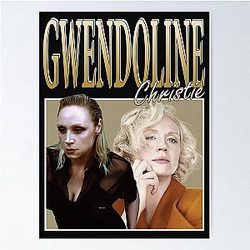 Gwendoline Christie Vintage Shirt Poster
