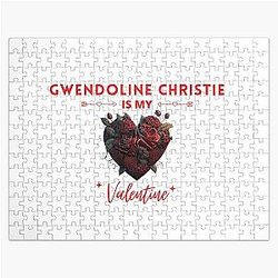 Gwendoline Christie Is My Valentine Jigsaw Puzzle