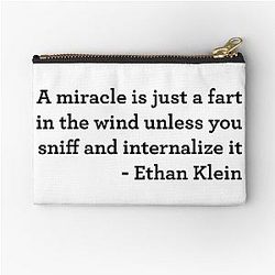 Fart in the Wind - Ethan Klein H3 Podcast H3H3 Zipper Pouch