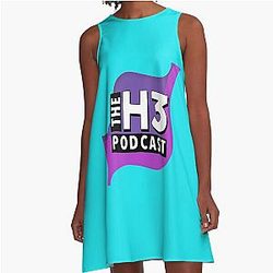 H3 Podcast A-Line Dress