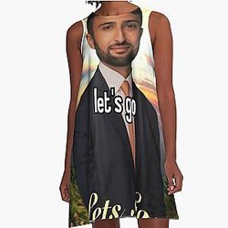 H3 Podcast Let's Go A-Line Dress