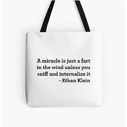 Fart in the wind Ethan Klein Quote H3 Podcast H3H3 Tote Bag