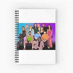 The H3 Podcast Crew Spiral Notebook