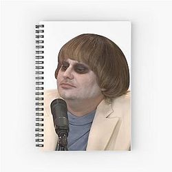 Ethan Uncle Fester H3 Podcast H3H3 Spiral Notebook