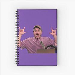 Ethan Klein from H3 Podcast Spiral Notebook