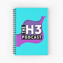 H3 Podcast Spiral Notebook