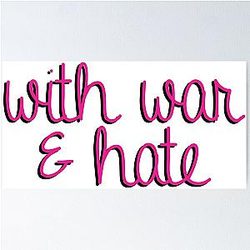 With War and Hate, With Peace and Love, Frenemies H3 Podcast Poster