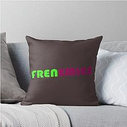 Frenemies Podcast Throw Pillow