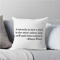 Fart in the Wind - Ethan Klein Quote Frenemies H3 Podcast Throw Pillow