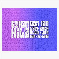 H3 Podcast Crew Typography Graphic Puzzle